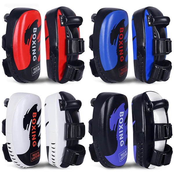 1 pçs couro do plutônio boxe alvo mão pé kicking almofada saco para muay thai taekwondo mma artes marciais treinamento equipamentos de fitness