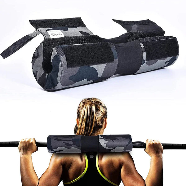 Almofada para Barra para Hip Thrust e Agachamento, Almofada de Espuma Espessa Antiderrapante, Protetor de Ombro para Levantamento de Peso para Barra em Academia Doméstica