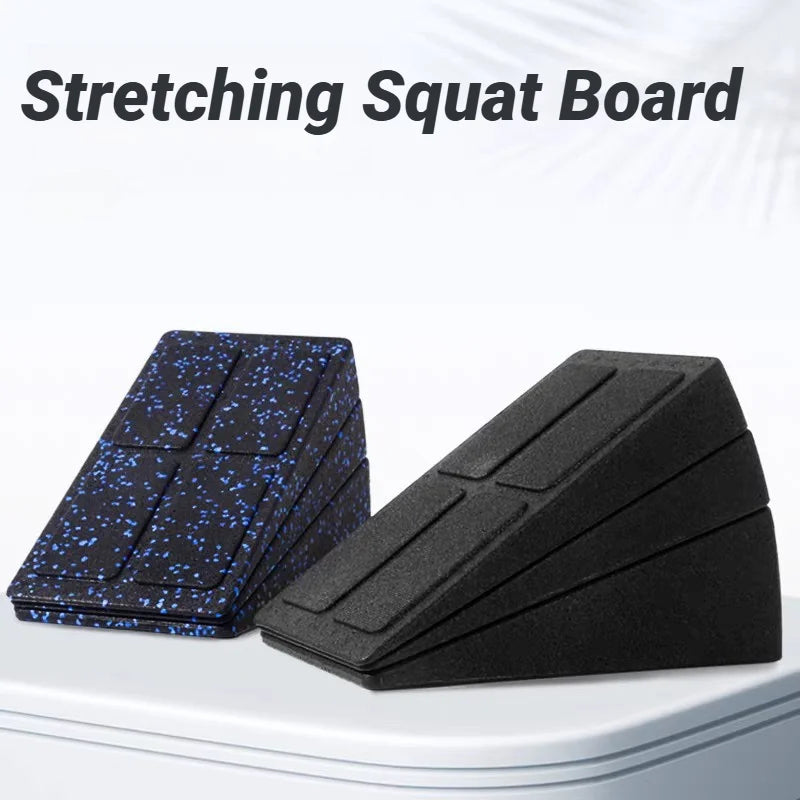 3 pçs/set tijolos de yoga agachamento cunha blocos bloco rampa deadlift placa inclinada ajustável antiderrapante bezerro pé maca para exercício ginásio