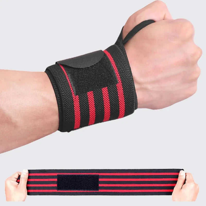 Pulseira de suporte de pulso cintas de pulso ginásio envoltórios bandagem fitness ginásio treinamento força levantamento de peso equipamentos de proteção