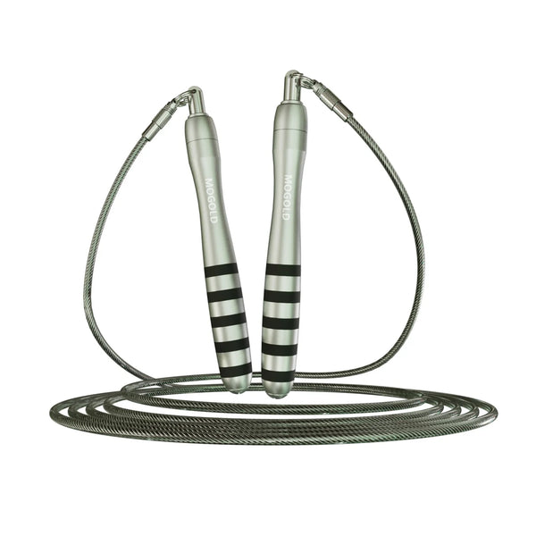 Corda de pular de velocidade crossfit, fio de aço para academia em casa, durável para homens, corda de pular rápida, perda de peso, equipamentos de treino esportivo
