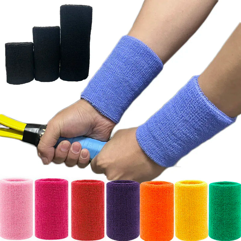 2 pçs munhequeira tennis academia toalha esportes pulseiras de beach tennis banda de suor, Exercício para limpar o suor,envoltório de pulso para basquete vôlei padel fitness sweatbands yoga bracers